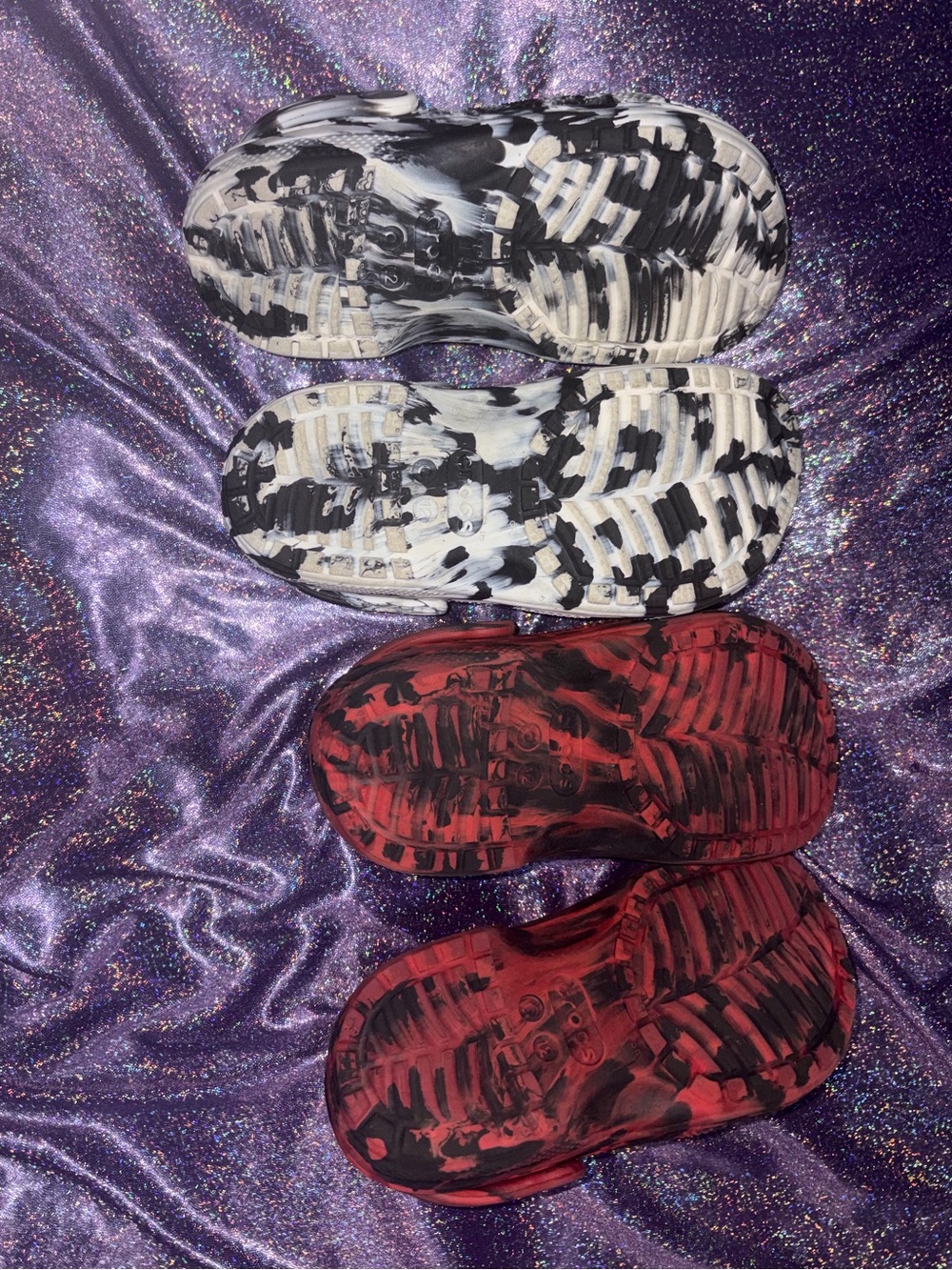 Toddler Marble Crocs Set - Picture 4 of 7